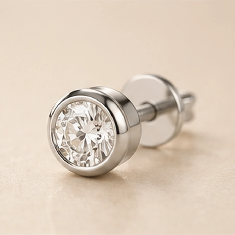 Men's Diamond Stud