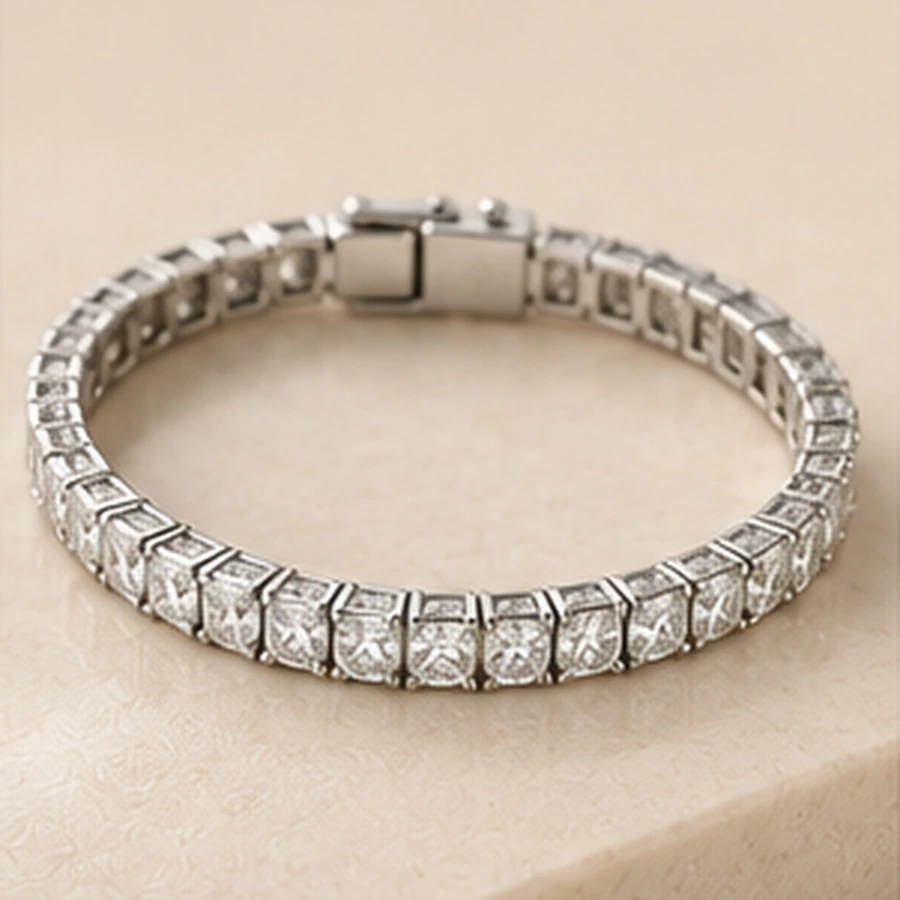 Men's Tennis Bracelet