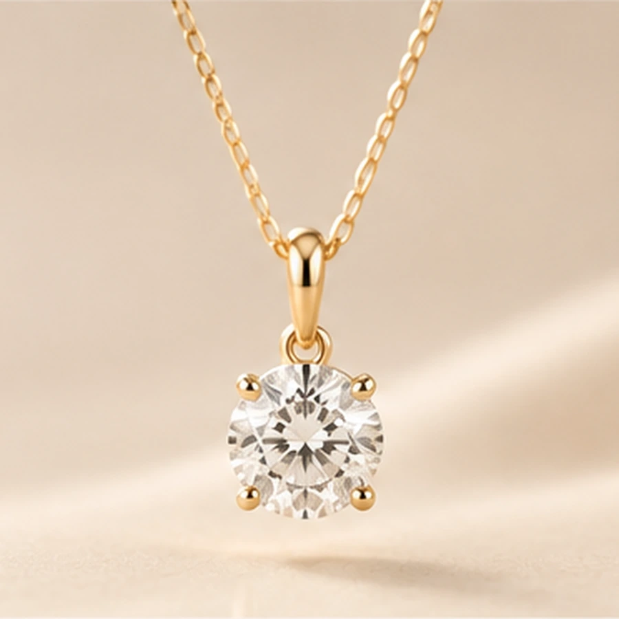Women's Solitaire Pendant