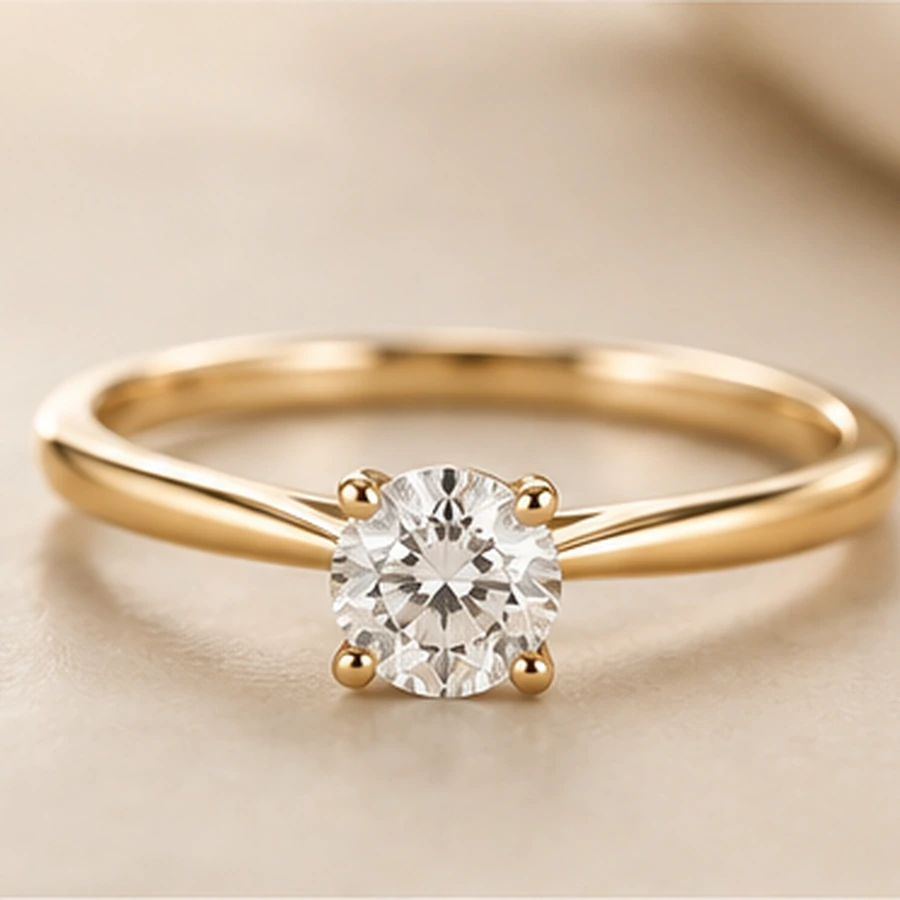 Solitaire ring