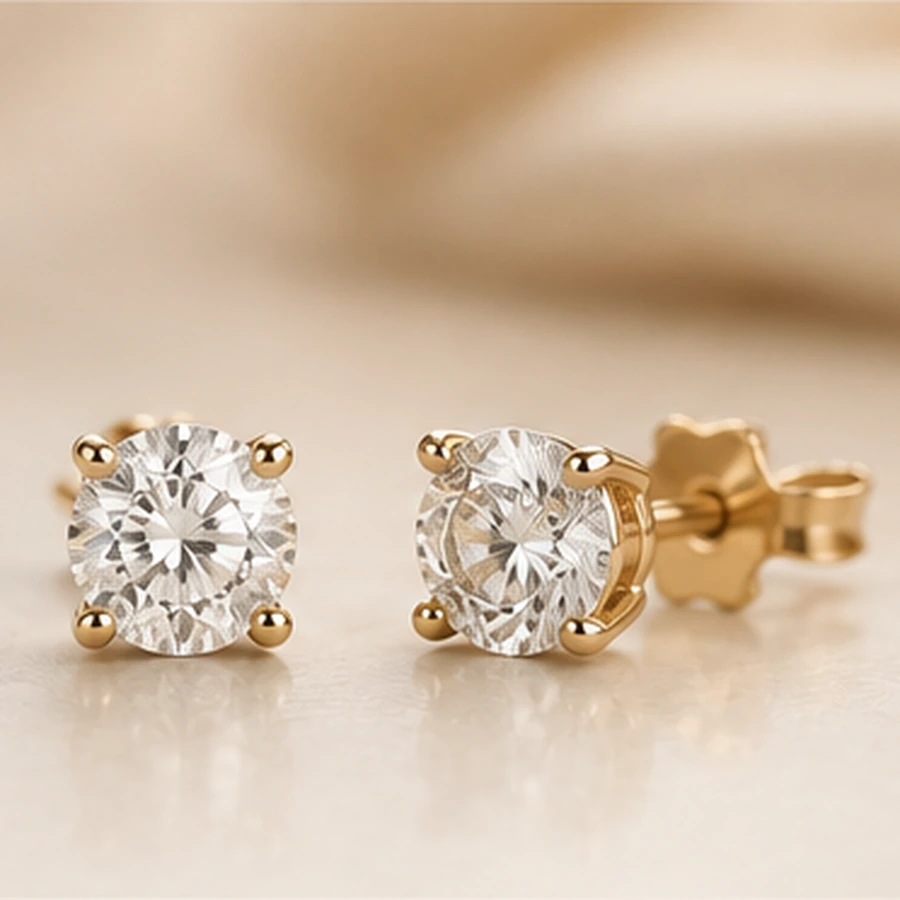 Women's Solitaire Studs