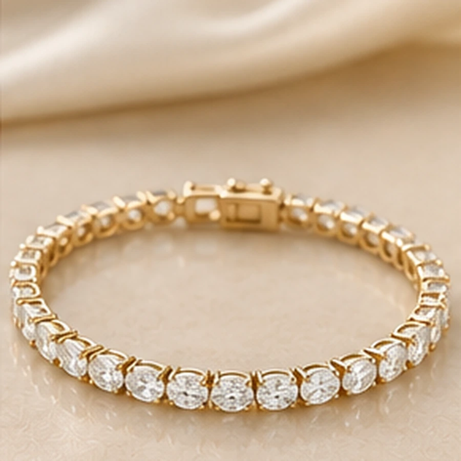 Women's Fine Tennis Bracelet